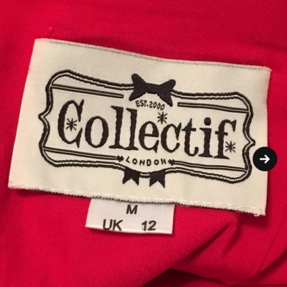 Collectif Sexy Cross top Pencil Midi Dress - Picture 3 of 3